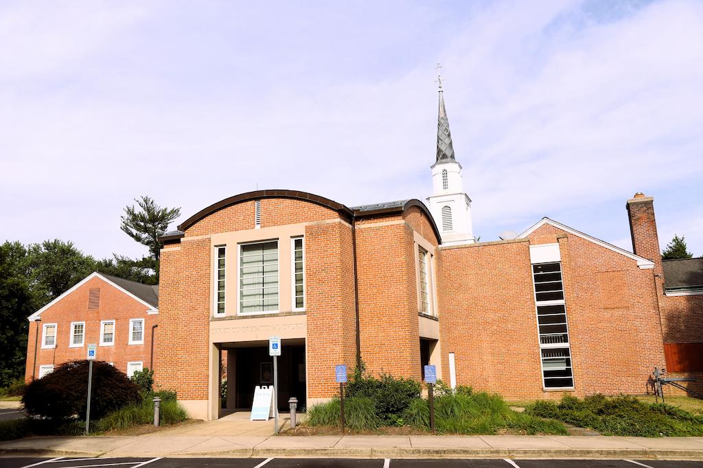 Exterior of The Well Community Church building in Silver Spring, Maryland